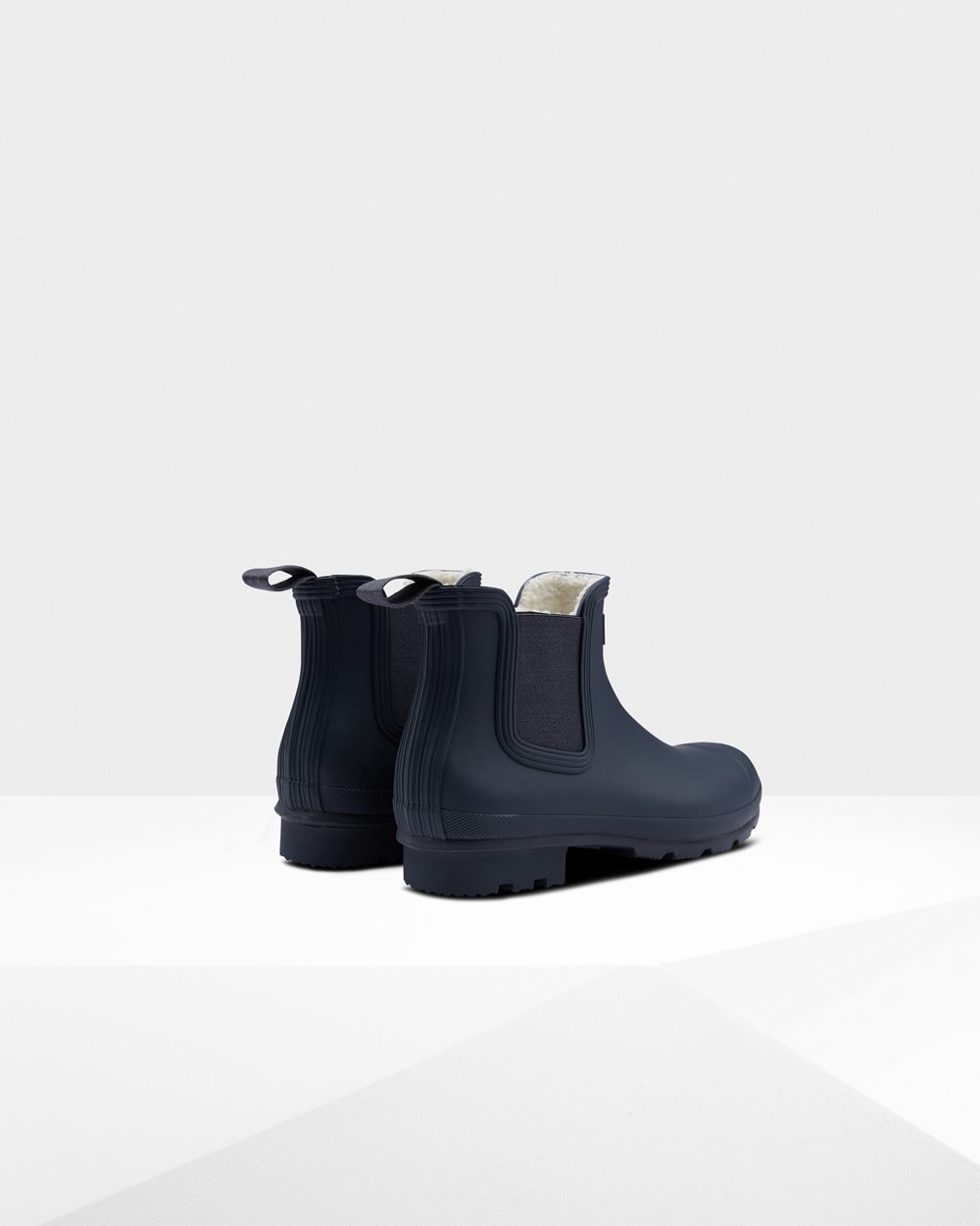 Men Hunter Original Insulated | Chelsea Boots Navy | NZ-51248-AQDB